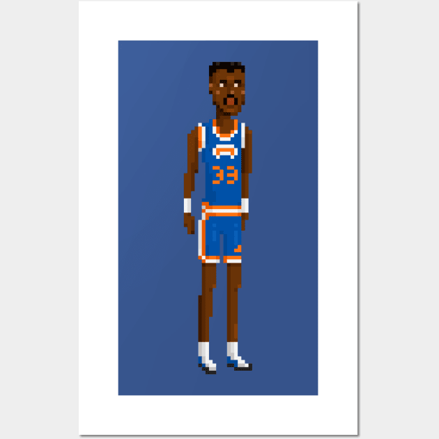 Patrick Ewing Wall Art by PixelFaces